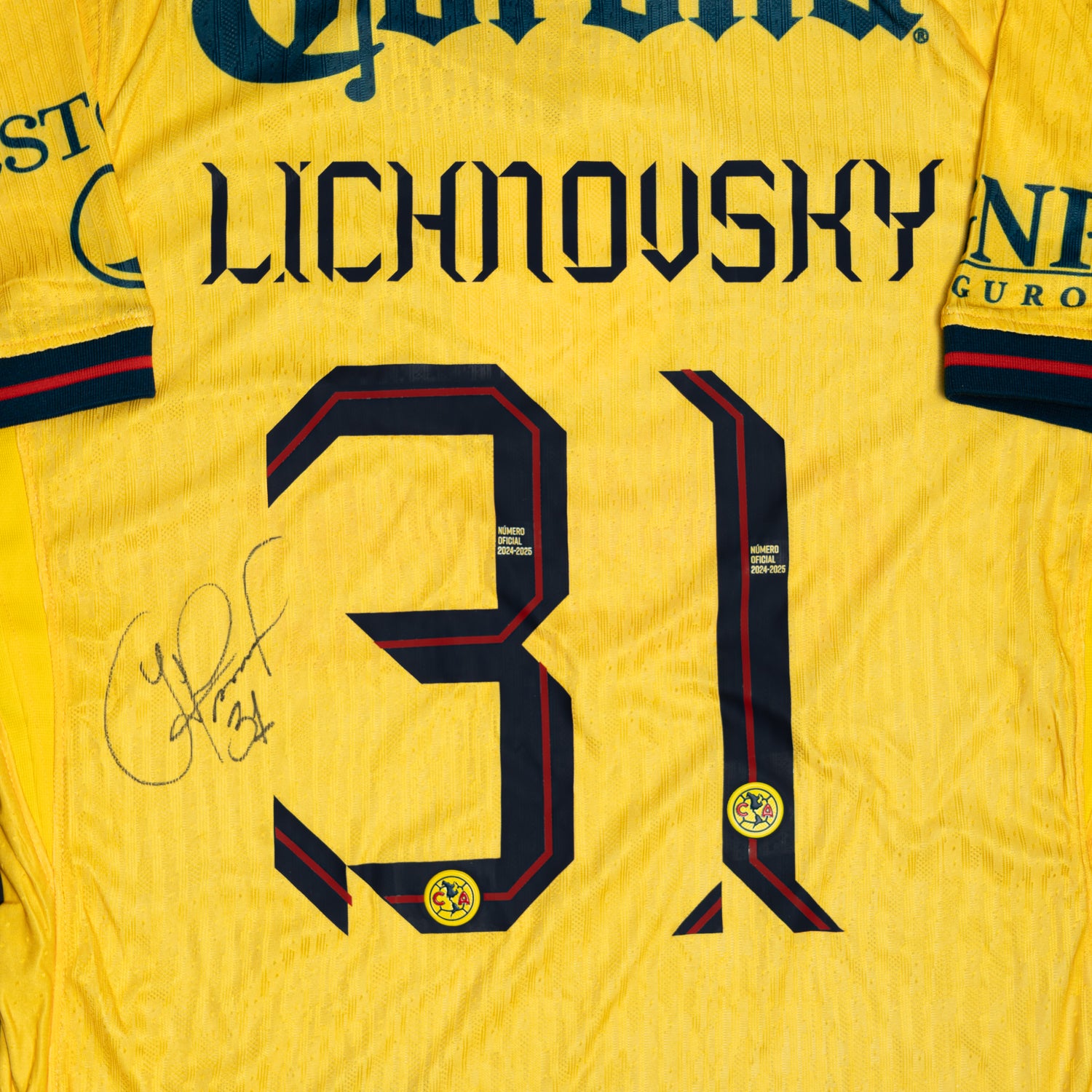 Jersey Firmado Lichnovski - Club America